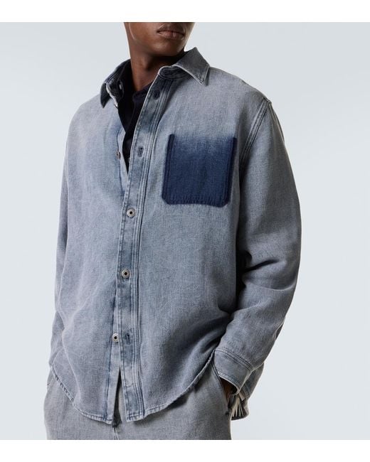 Camicia di Loewe in Blue da Uomo