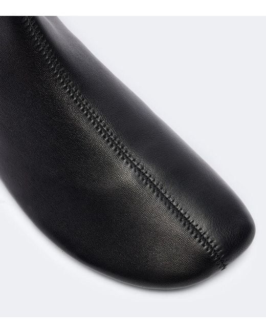 A.Emery Black Sutherland Leather Ankle Boots