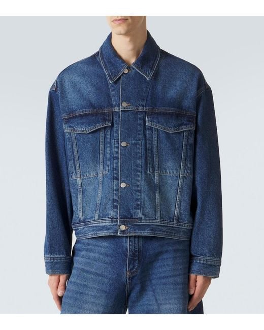 Studio Nicholson Blue Stein Denim Jacket for men