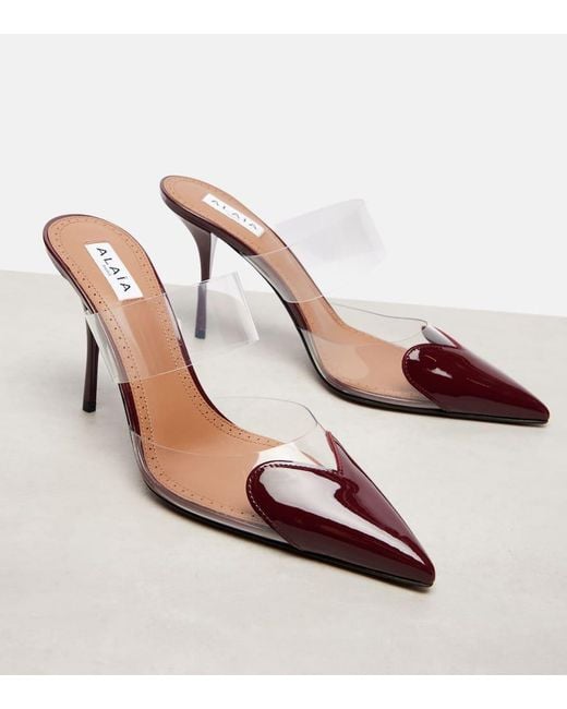 Salones Le Cour 90 De Charol Alaïa de color Pink