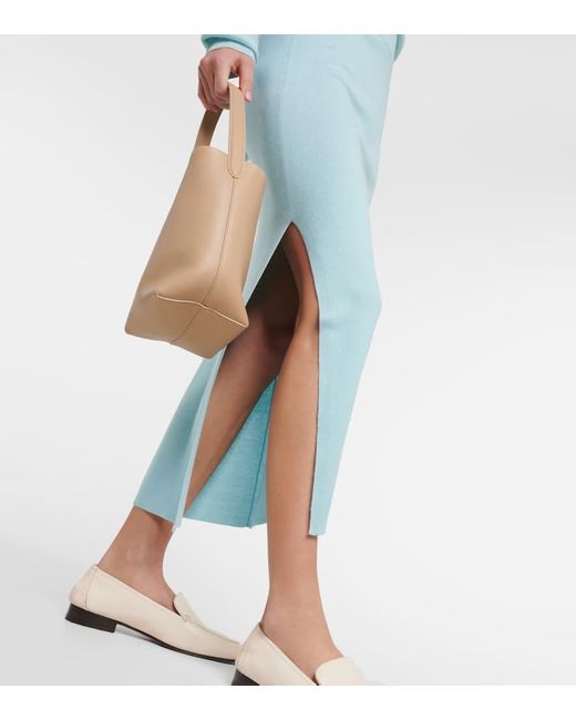 Lisa Yang Blue Midirock Ronja Aus Kaschmir
