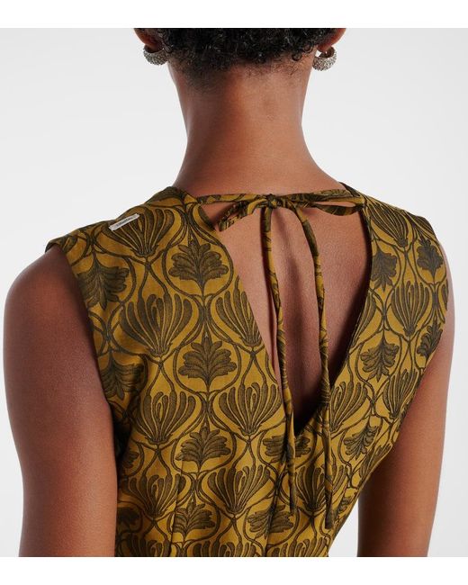 Abito Midi Lauren di Max Mara in Green