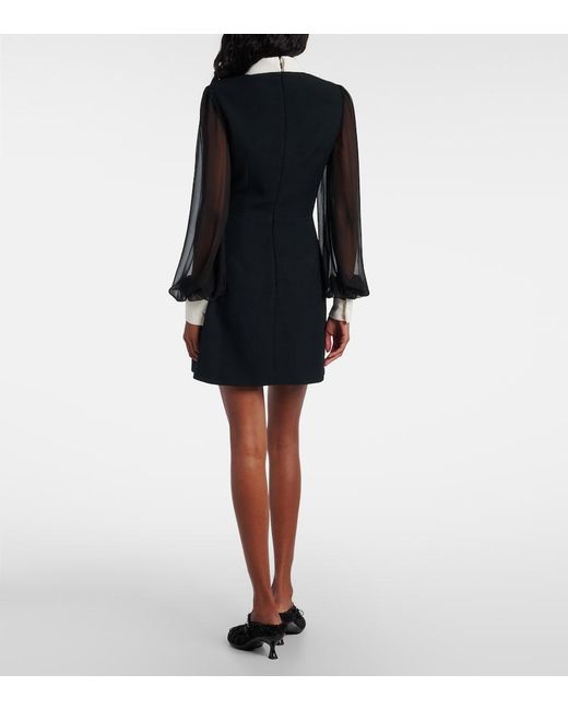 Safiyaa Black Karena Minidress