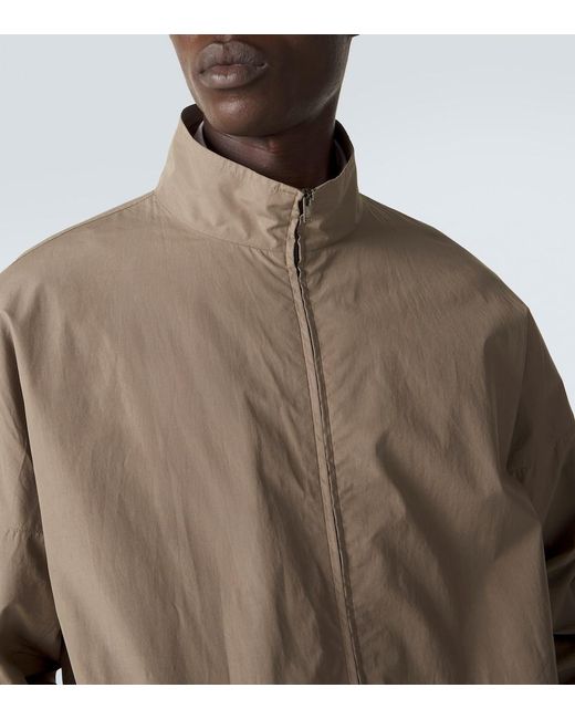 The Row Brown Trenton Cotton Jacket for men