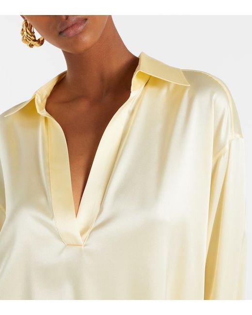 Tom Ford Natural Silk-Blend Top