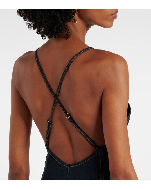 Zimmermann Blue Crush Denim Minidress