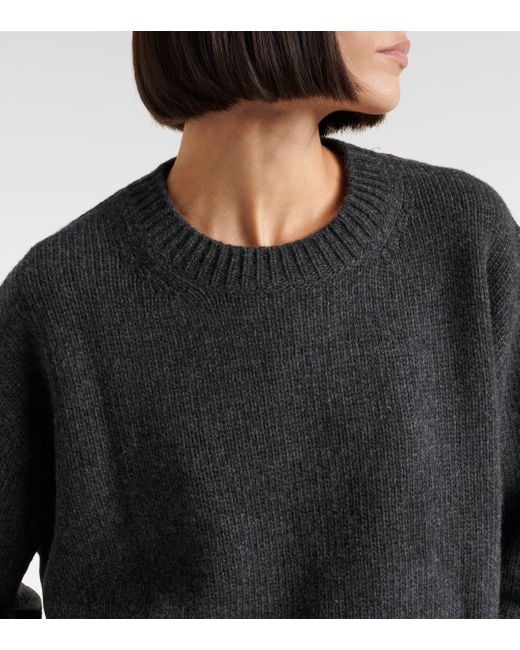 Nili Lotan Gray Haisley Wool Sweater