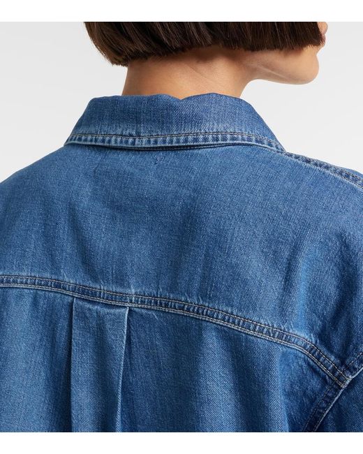 Velvet Blue Jeanshemd Kaddy