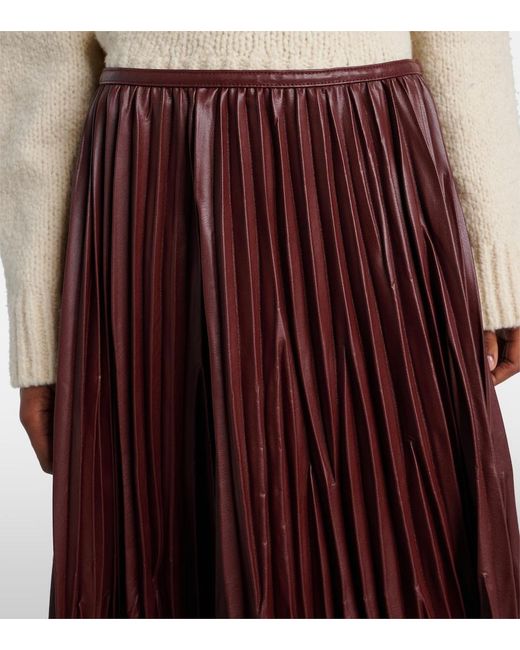 Proenza Schouler Purple Label Rosalyn Plisse Midi Skirt