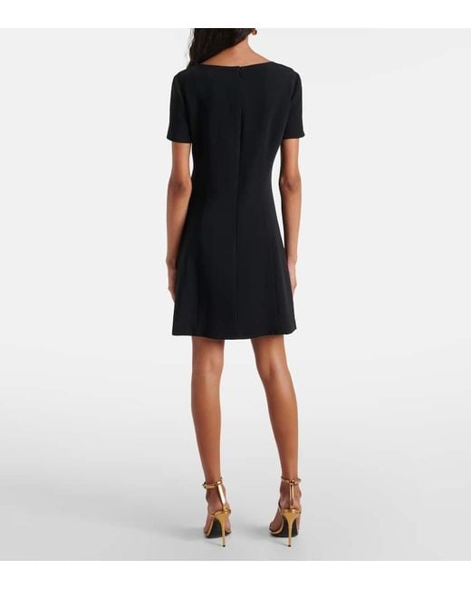 Versace Black Minikleid Medusa '95 Aus Cady