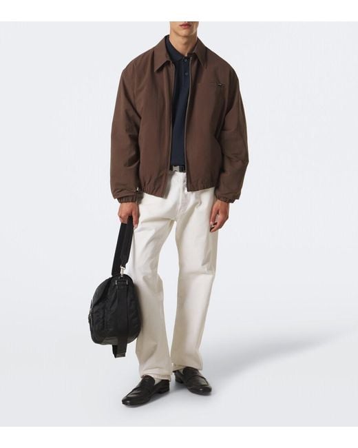 Prada Black Re-Nylon Shoulder Bag for men