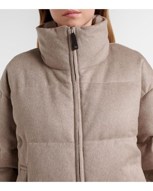 Max Mara Natural The Cube Destino Cashmere Down Jacket