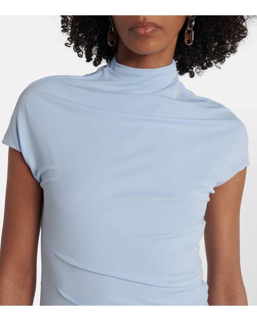 Robe De Cocktail Asymetrique Acne en coloris Blue