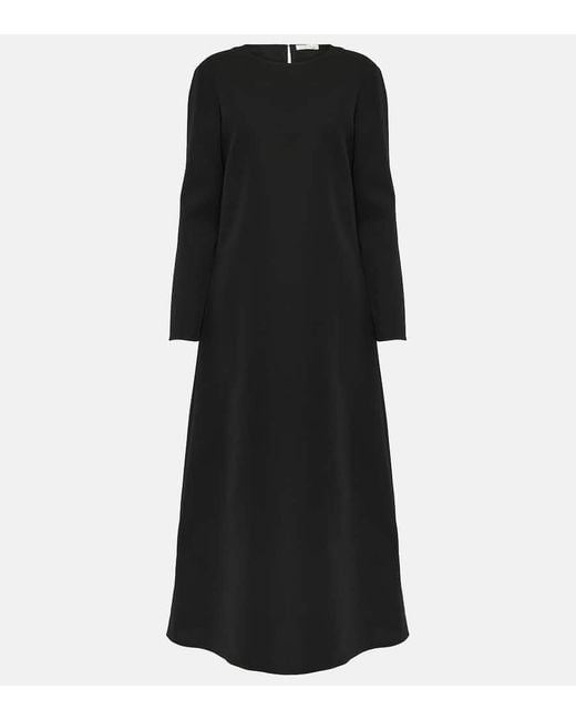 The Row Black Maxikleid Lucinda