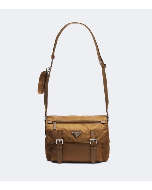 Prada White Re-Nylon Shoulder Bag
