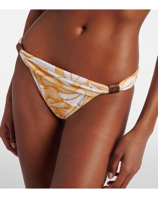 Adriana Degreas Metallic Printed Bikini