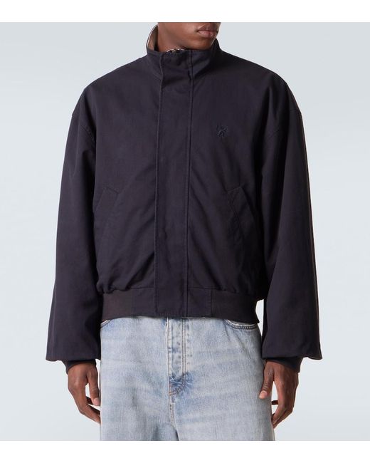 Balenciaga Natural Reversible Cotton-Blend Blouson Jacket for men
