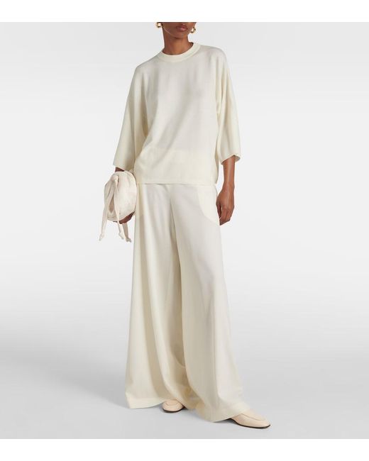 FFORME White Quincy Wool T-Shirt