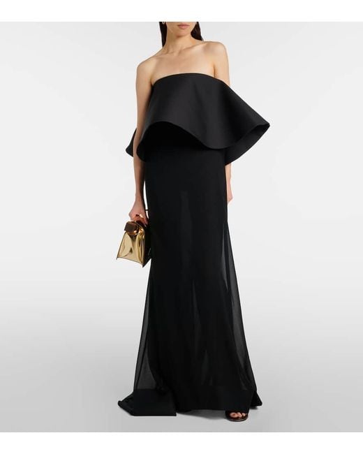 Jacquemus Black Maxi Dress 'The Vela