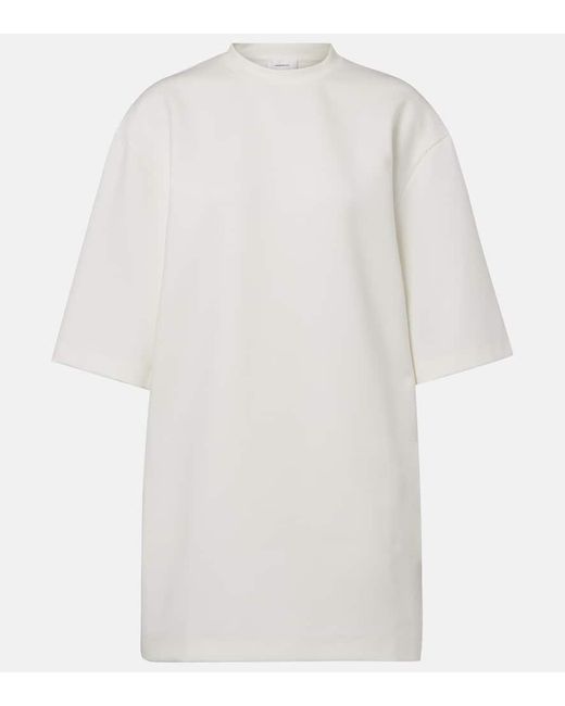 Wardrobe NYC White Minikleid Aus Einem Baumwollgemisch