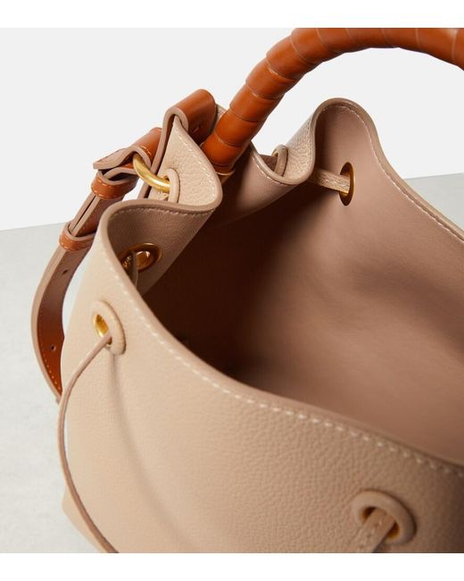 Chloé Brown Marcie Small Leather Tote Bag