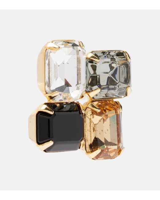 Orecchini Piccolo Bagnati di Jennifer Behr in White