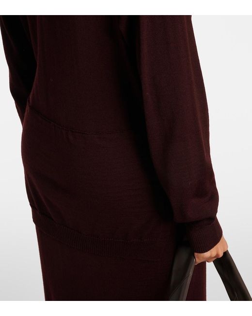 Robe Pull Lemaire en coloris Purple