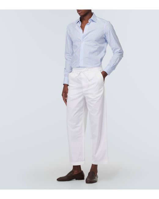 Pantalon de survetement en coton Lardini pour homme en coloris White