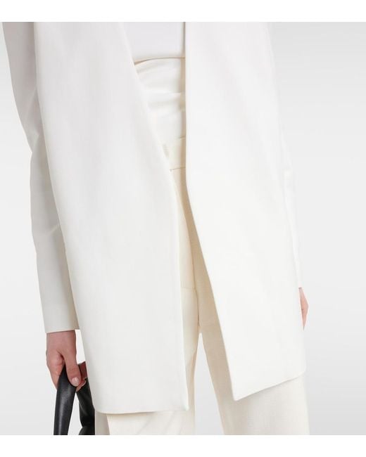 TOVE White Saunders Cotton-Blend Jacket