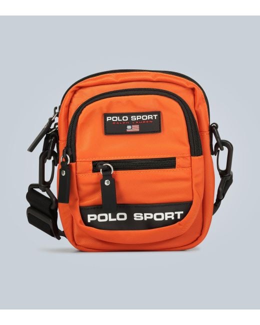 Bolso bandolera Polo Sport Polo Ralph Lauren de hombre de color Orange