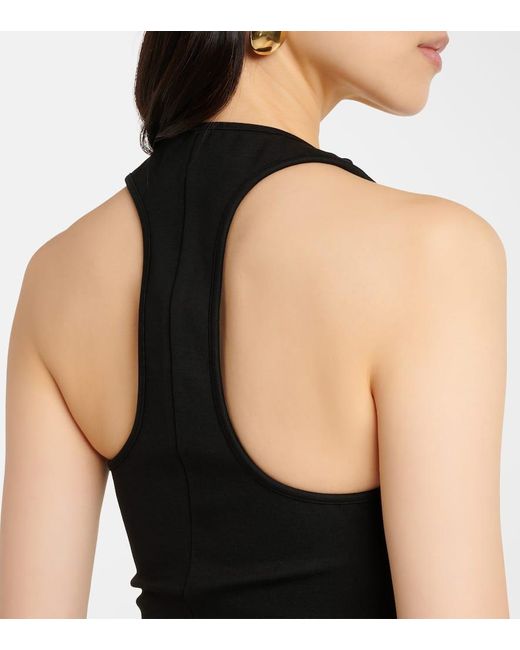 Area Black Midikleid