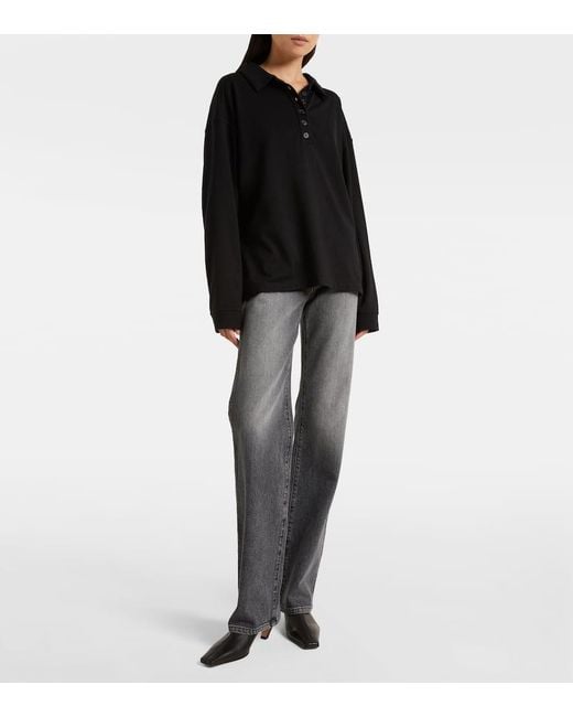 Khaite Black Ankle Boots Arizona 50 Aus Leder