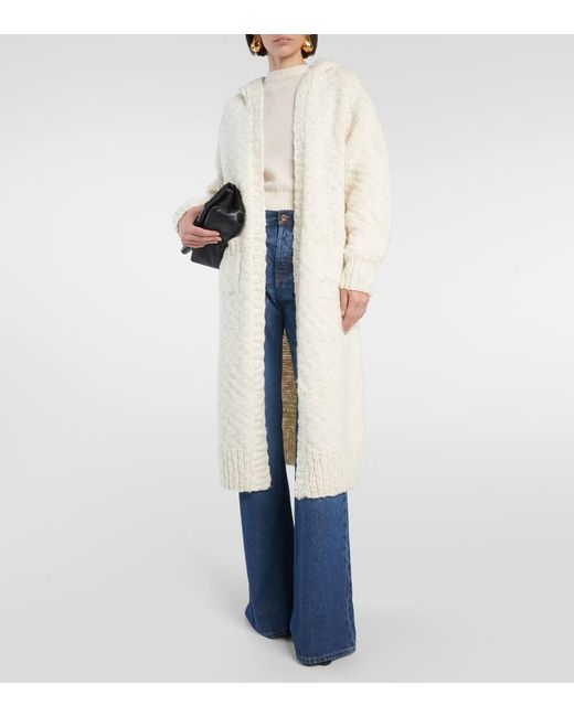 Cappotto Wilk in lana di Zimmermann in White