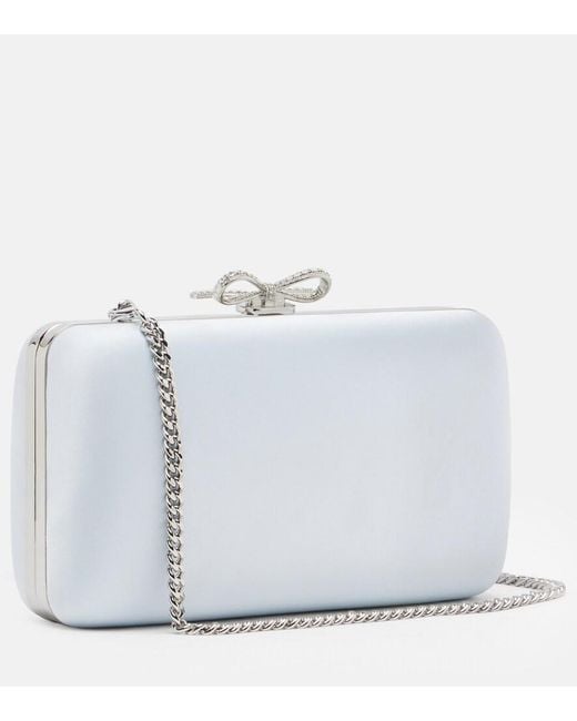 Clutch Bow di Self-Portrait in White