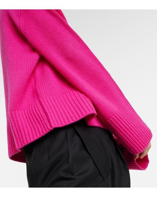 Lisa Yang Pink Pullover Aletta aus Kaschmir