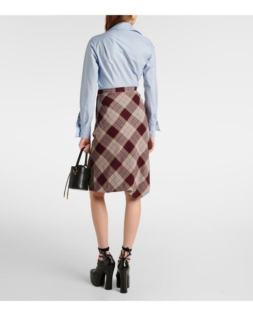 Vivienne Westwood Brown Midi Skirts