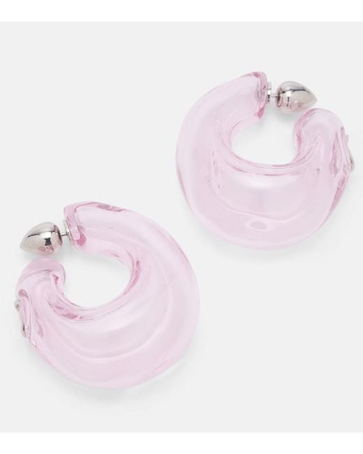 Alaïa Pink Ohrringe Bubble