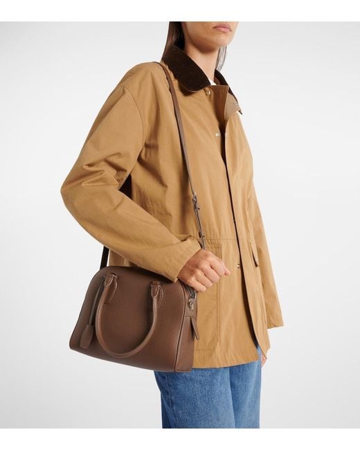 The Row Brown Tote Bag India 10 Small Aus Leder