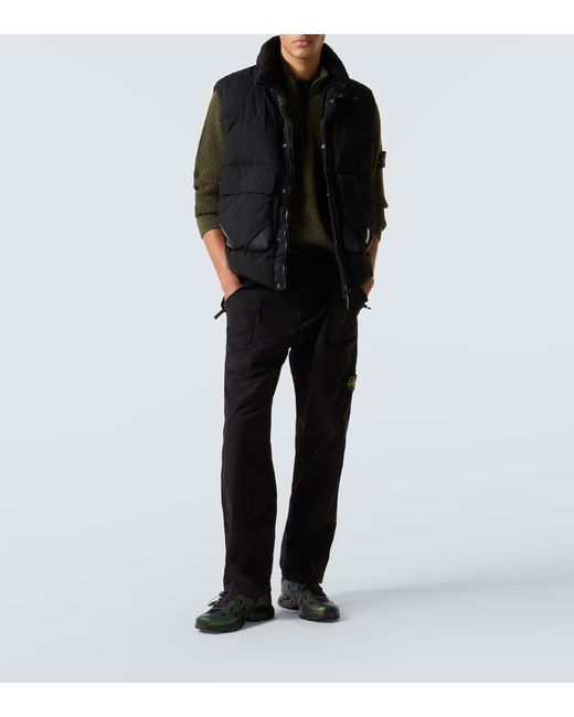 Jersey En Mezcla De Lana Y Algodon Stone Island de hombre de color Green