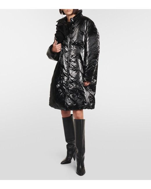 Isabel Marant Black Padded Coat