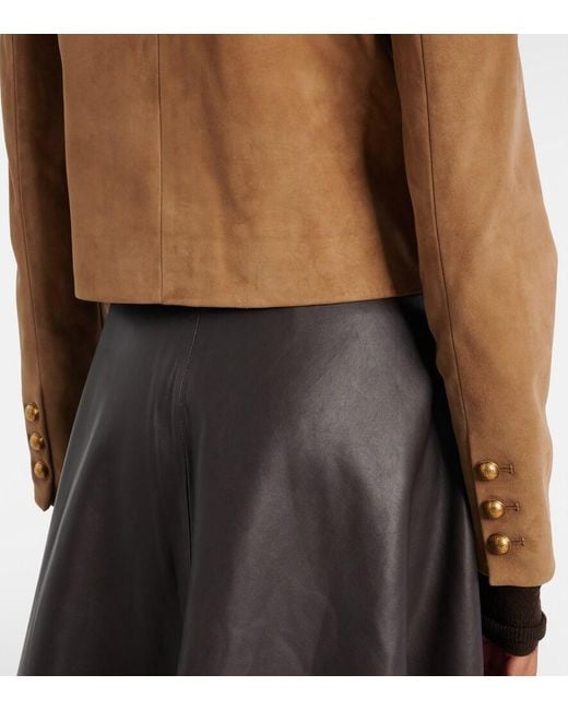 Altuzarra Brown Suede Jacket
