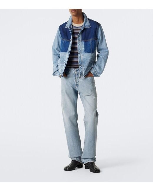 Maison Margiela Blue Straight Jeans for men