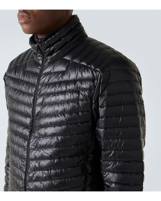 Norrona Black Trollveggen Down Ski Jacket for men