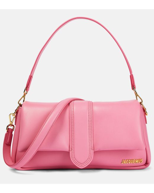 Jacquemus Le Bambimou Leather Shoulder Bag in Pink Lyst