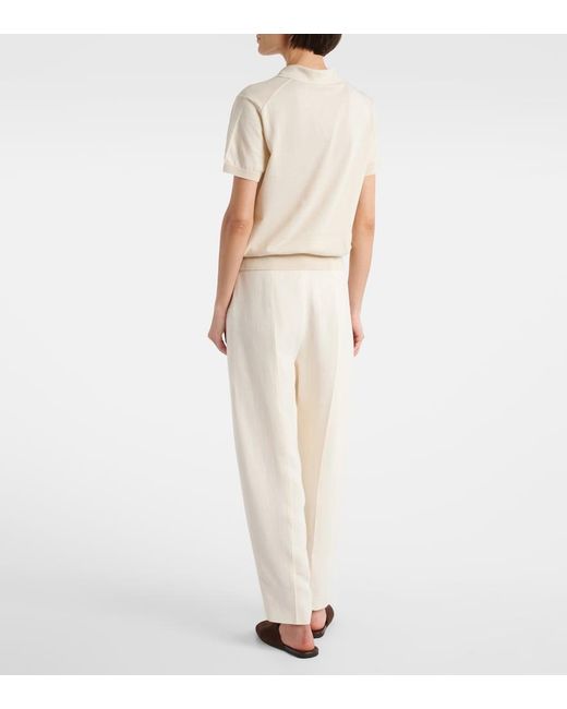 Loro Piana Natural Cotton Polo Shirt