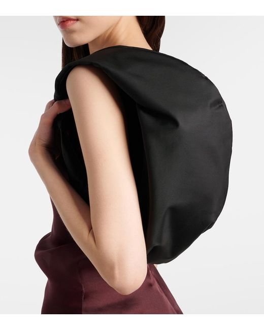 Khaite Black Olivia Medium Shoulder Bag