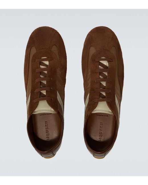 Baskets En Daim McQueen pour homme en coloris Brown
