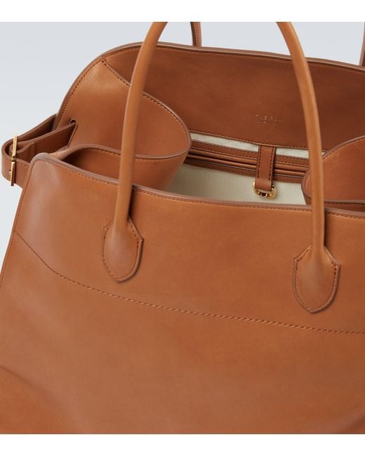 The Row Men's Dante Leather Tote Bag