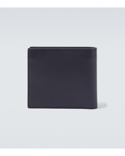 Saint Laurent Blue Calfskin East/West Wallet for men