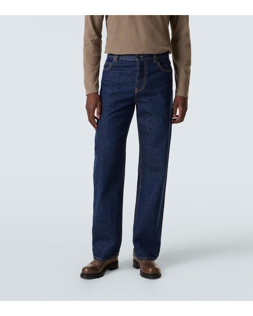 The Row Blue Rossen Straight Jeans for men